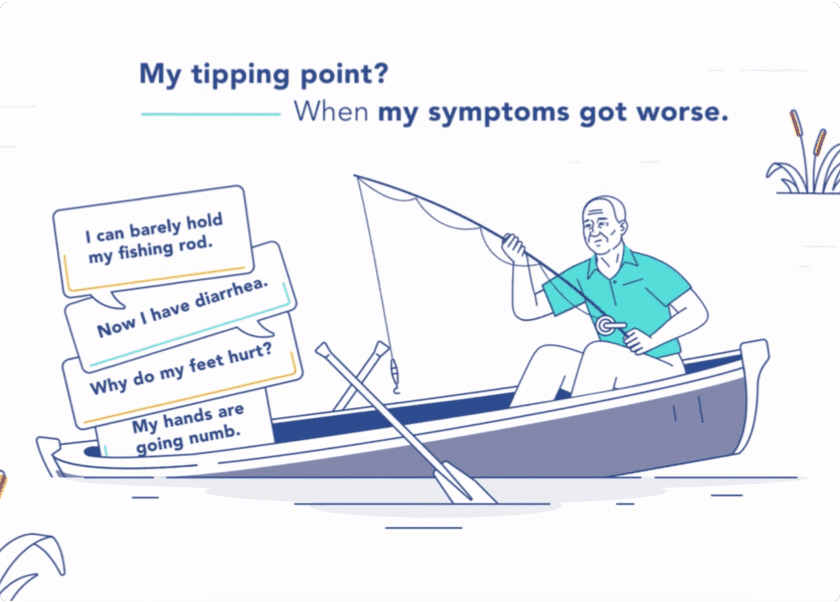 Rick’s Tipping Point: Worsening Symptoms Led to Testing video