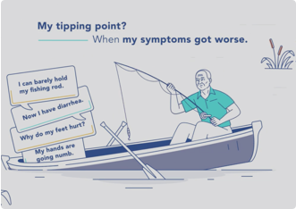 Rick’s Tipping Point: Worsening Symptoms Led to Testing video